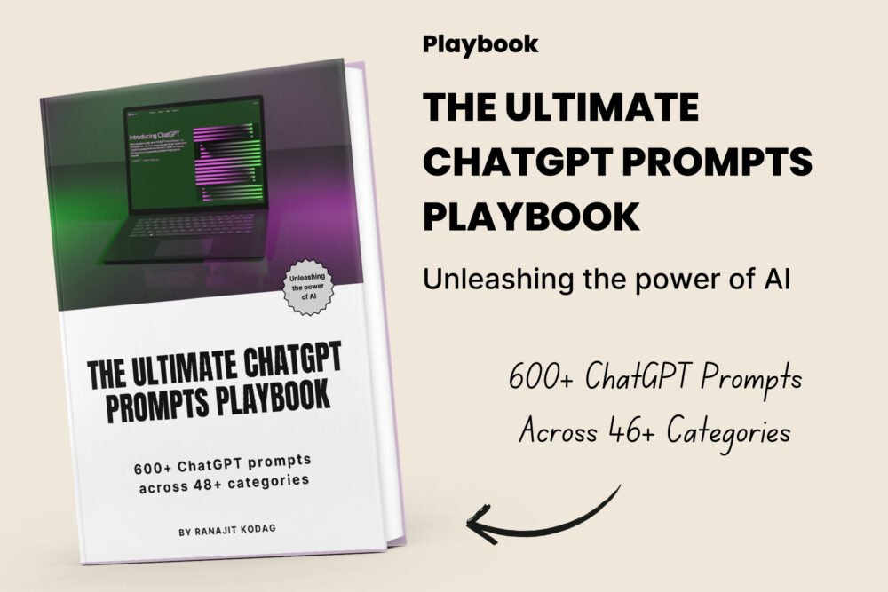 The Ultimate ChatGPT Prompts Playbook - AI guide with 600+ expert-curated prompts for productivity, marketing, and automation.