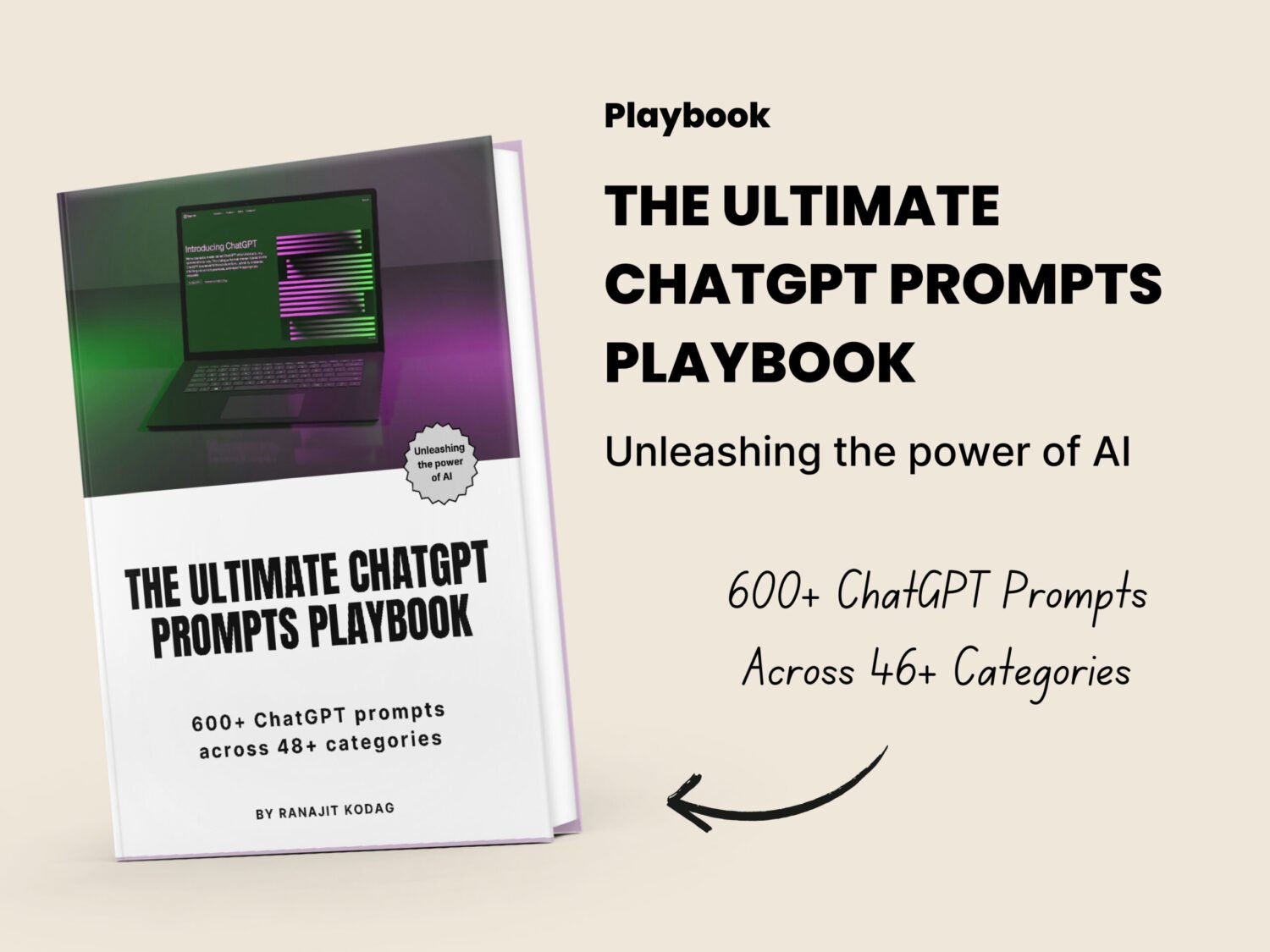 The Ultimate ChatGPT Prompts Playbook - AI guide with 600+ expert-curated prompts for productivity, marketing, and automation.