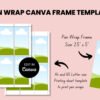 printable canva pen wrap template
